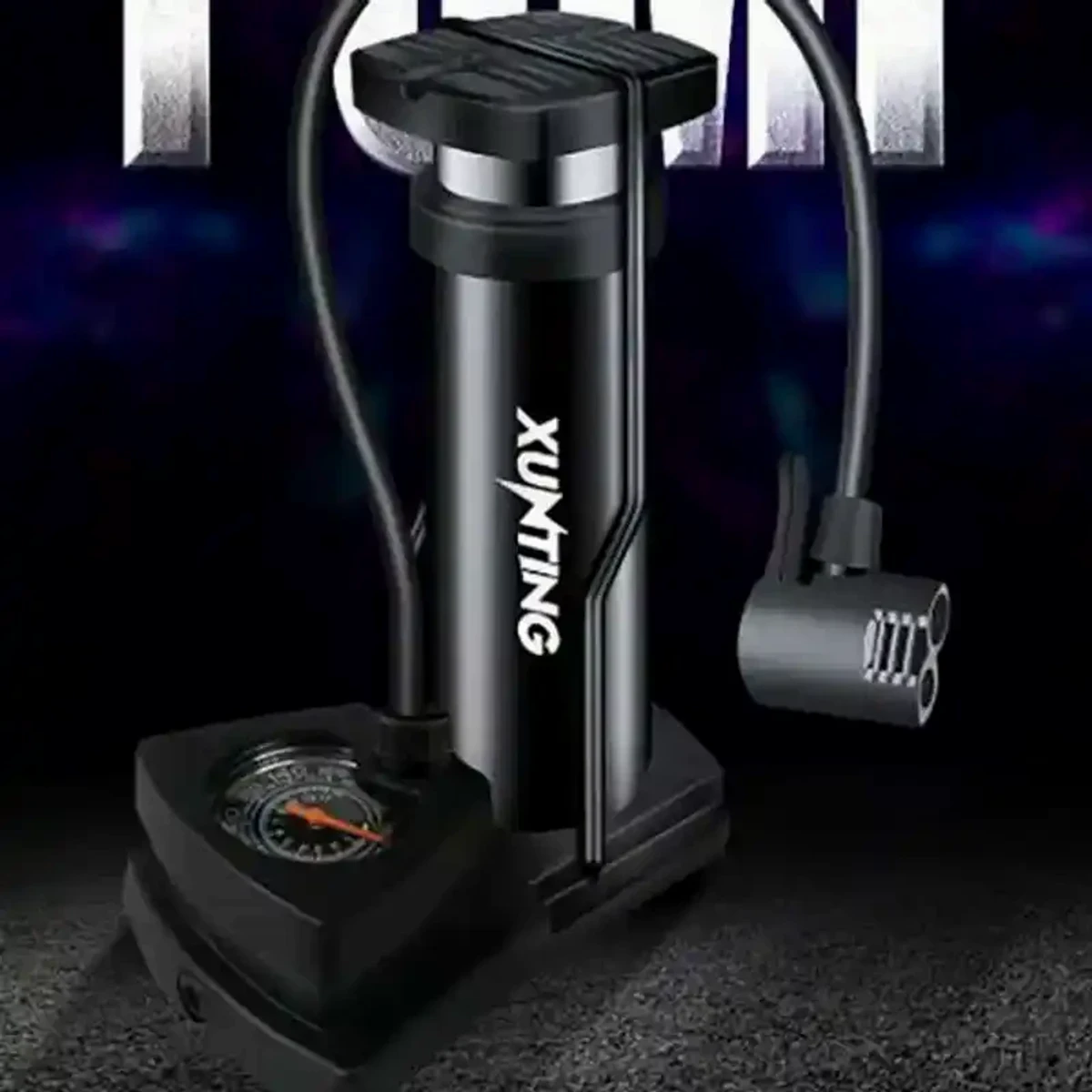 FOOT PUMP WITH MANOMETER