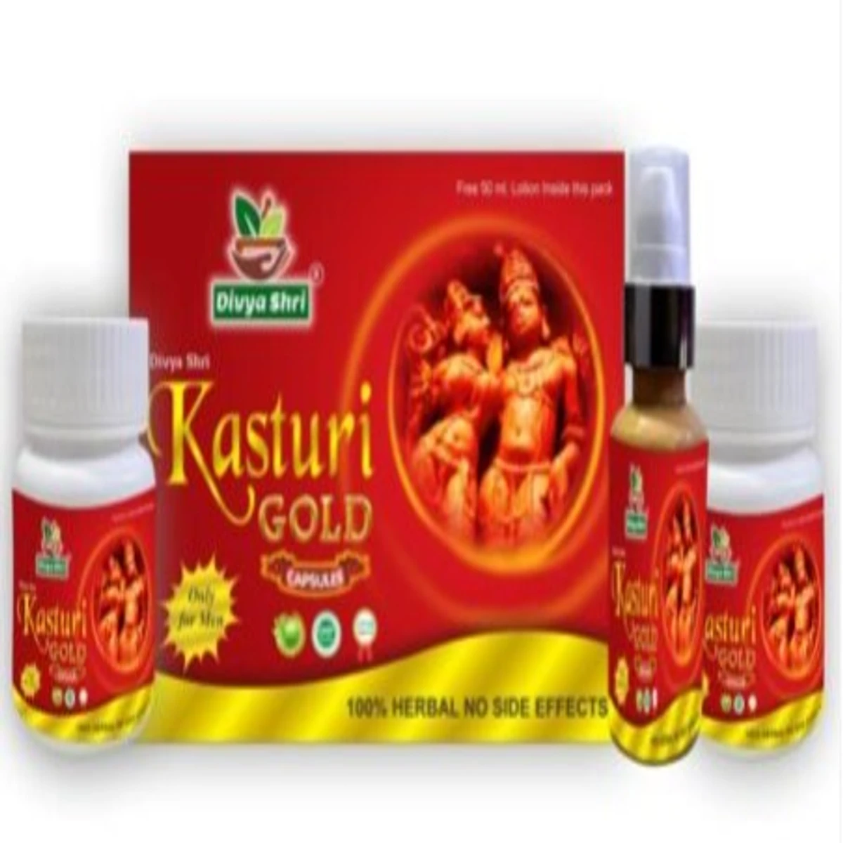 Kasturi Gold 90 Pis Capsule & 50ml Spray